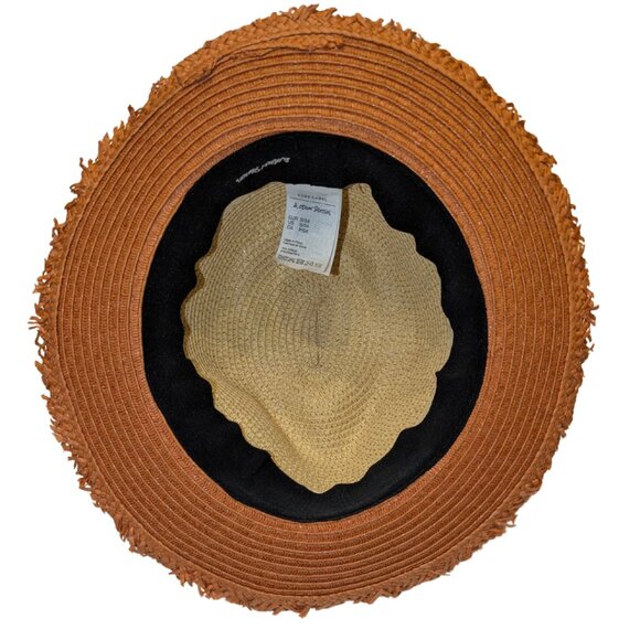 & Other Stories Straw Hat- Two Tone - Picture 3 of 5